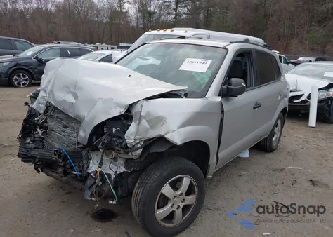 2008 Hyundai Tucson Gls из США, поврежденный, VIN KM8JM12B18U731453
